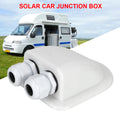 Boîtier d'Entrée Câble Solaire pour Caravane – Connecteur Étanche Double Trou