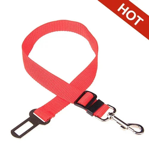 Ceinture de sécurité réglable pour chien en voiture – Harnais nylon résistant universel