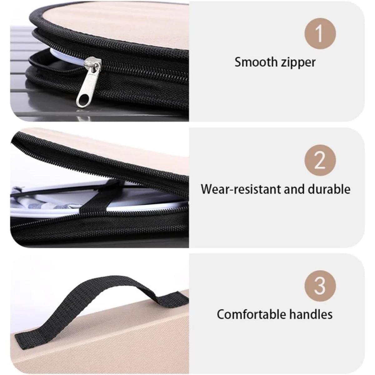 Organisateur d'Ustensiles de Cuisine pour Camping – Sac de Rangement Couverts Voyage
