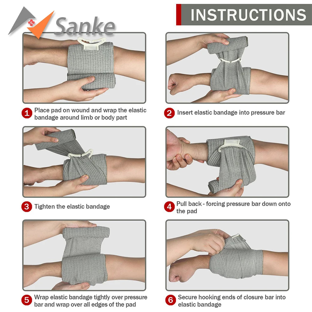 Kit de Survie Complet IFAK – Trousse de Premiers Secours Militaire pour Camping et Randonnée