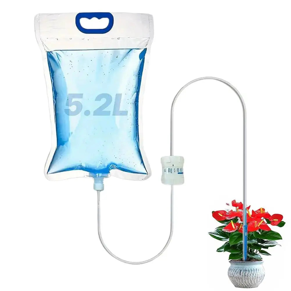 Sac d'Arrosage Automatique 5,2L – Système d'Irrigation Réglable Grande Capacité pour Jardin