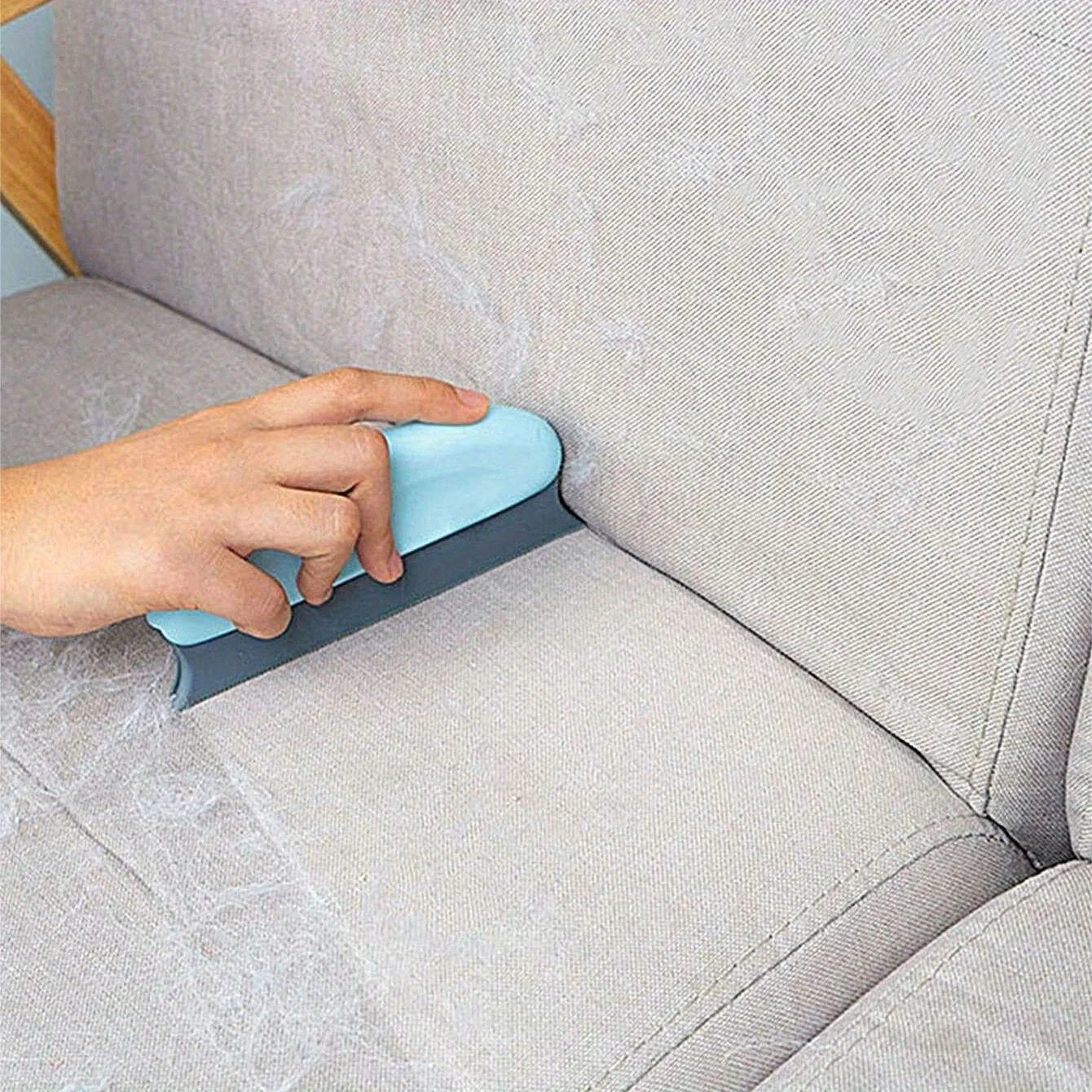 Brosse anti-poils efficace pour chat et chien – Rase doucement la laine et nettoie le pelage