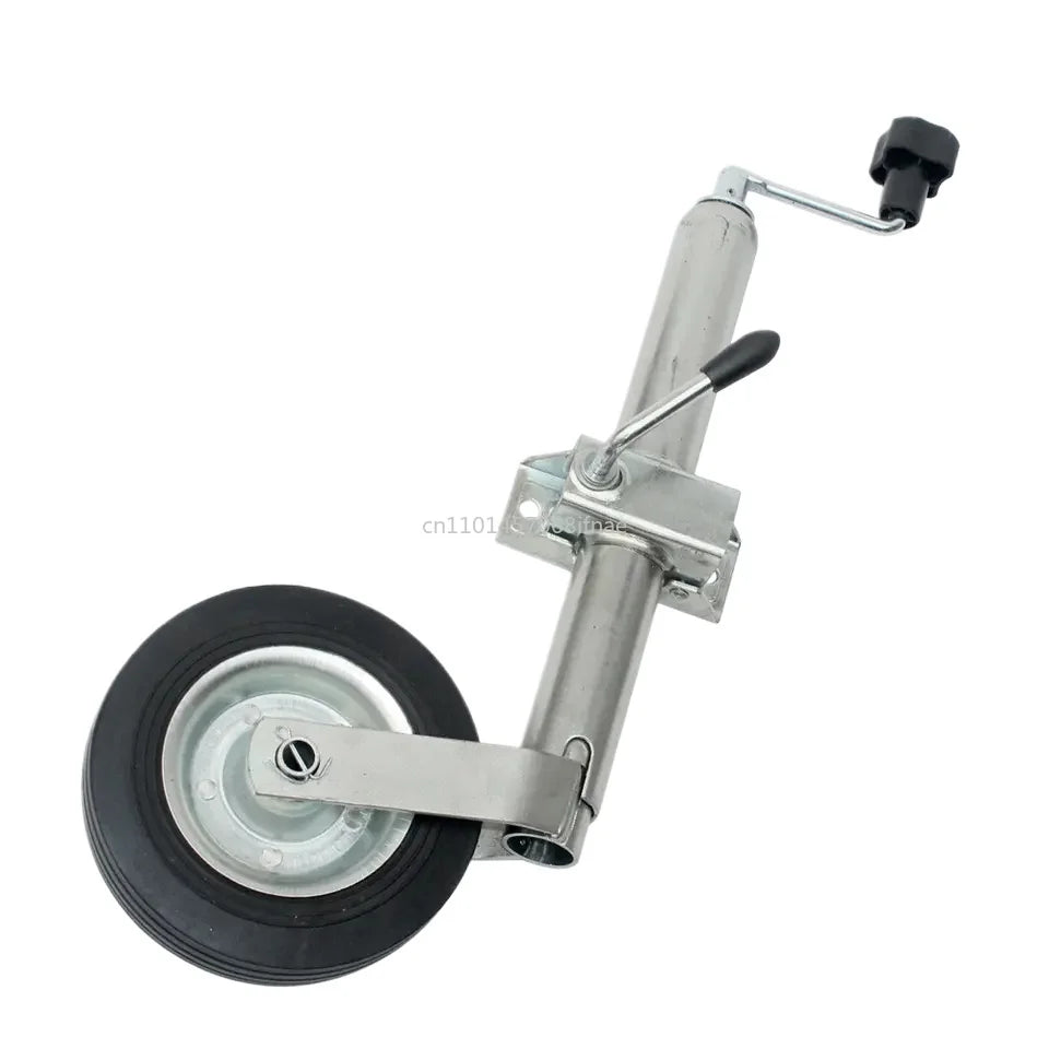 Vérin de Remorque avec Pince – Roue Jockey 48mm, Capacité 150kg, Accessoire Caravane