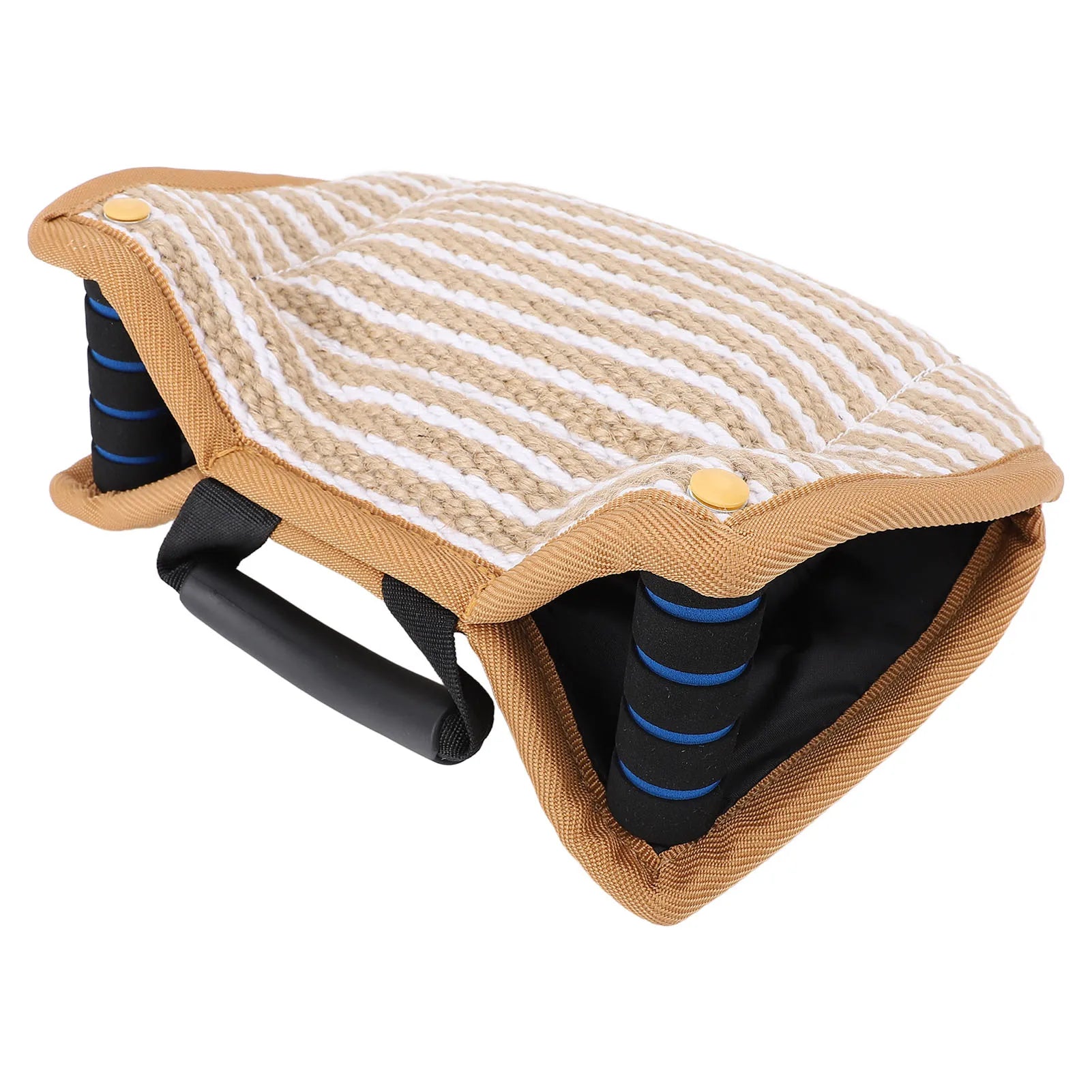 Coussin de Morsure pour Dressage Chien – Manchon Jute Résistant avec Poignées pour Entraînement