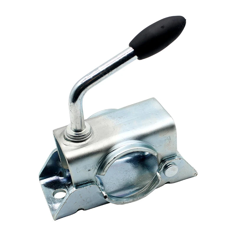 Vérin de remorque avec pince pour caravane – Roue jockey 48mm, capacité 150kg