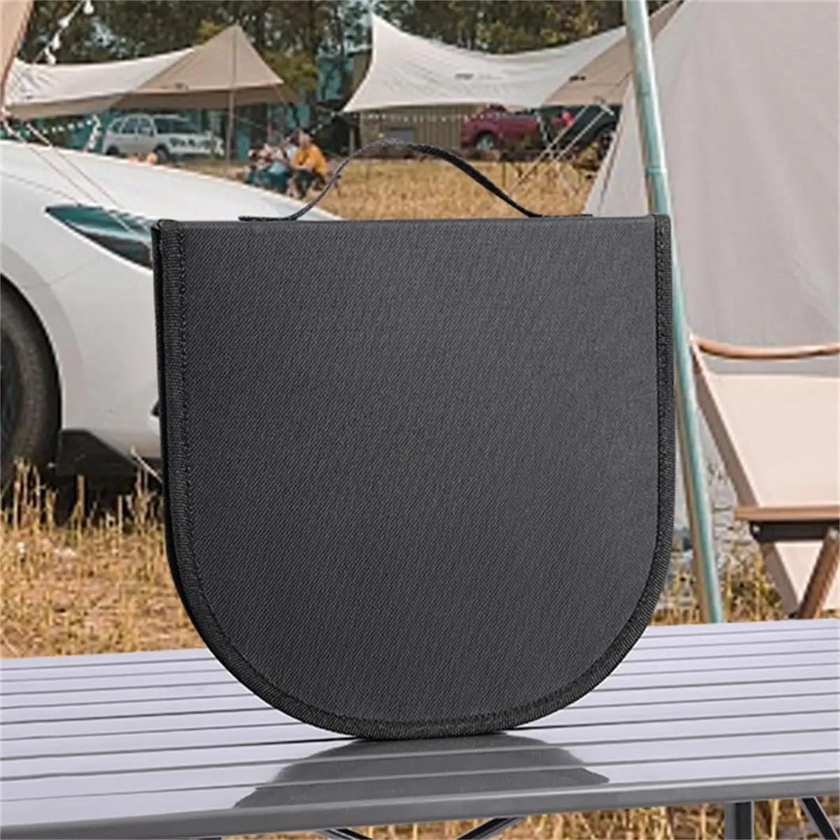 Organisateur d'Ustensiles de Cuisine pour Camping – Sac de Rangement Couverts Voyage