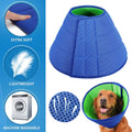 Collerette de protection pour chien – Collier élizabéthain après opération, anti-léchage