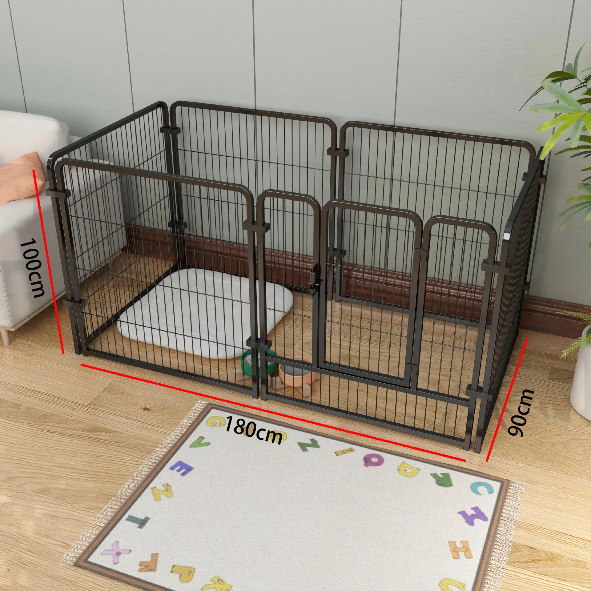 Cage et enclos modulable pour chien et chat – Combinaison libre, idéal pour l’entraînement et l’isolation