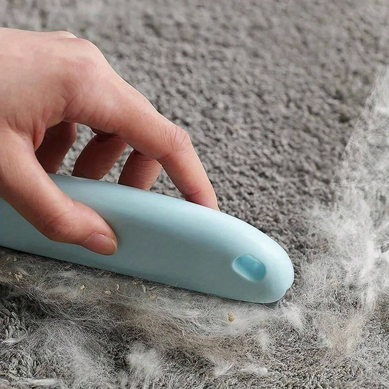 Brosse anti-poils efficace pour chat et chien – Rase doucement la laine et nettoie le pelage