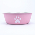 Gamelle en inox grande capacité pour chien et chat – Antidérapante, anti-rouille, double couche, adaptée aux chiots